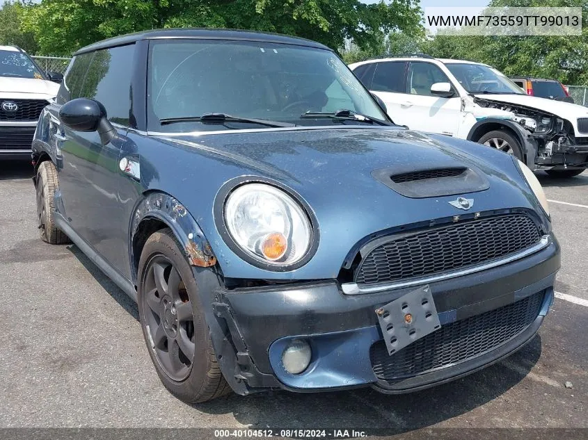 2009 Mini Cooper S VIN: WMWMF73559TT99013 Lot: 40104512