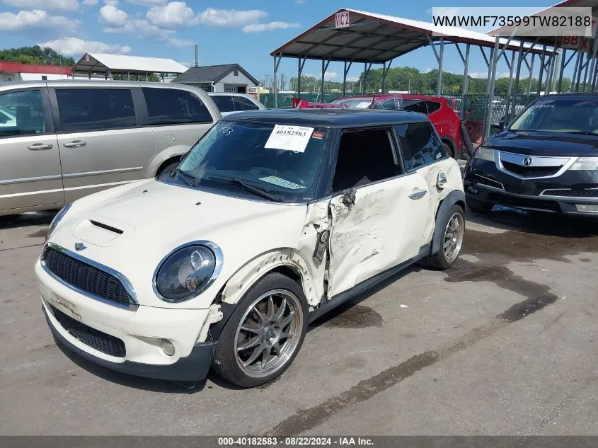 2009 Mini Cooper S VIN: WMWMF73599TW82188 Lot: 40182583