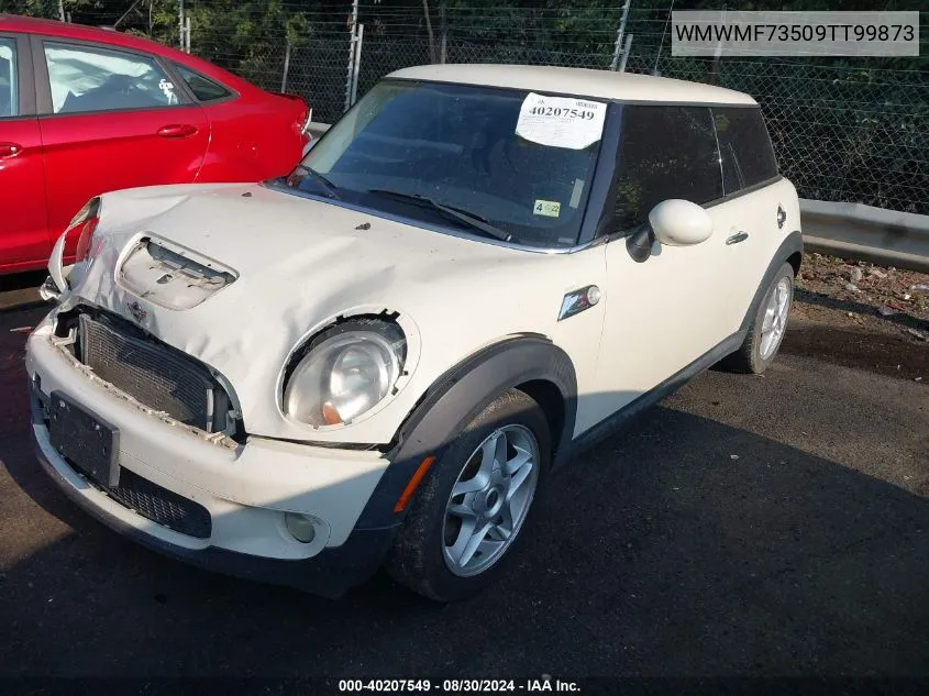 2009 Mini Cooper S VIN: WMWMF73509TT99873 Lot: 40207549