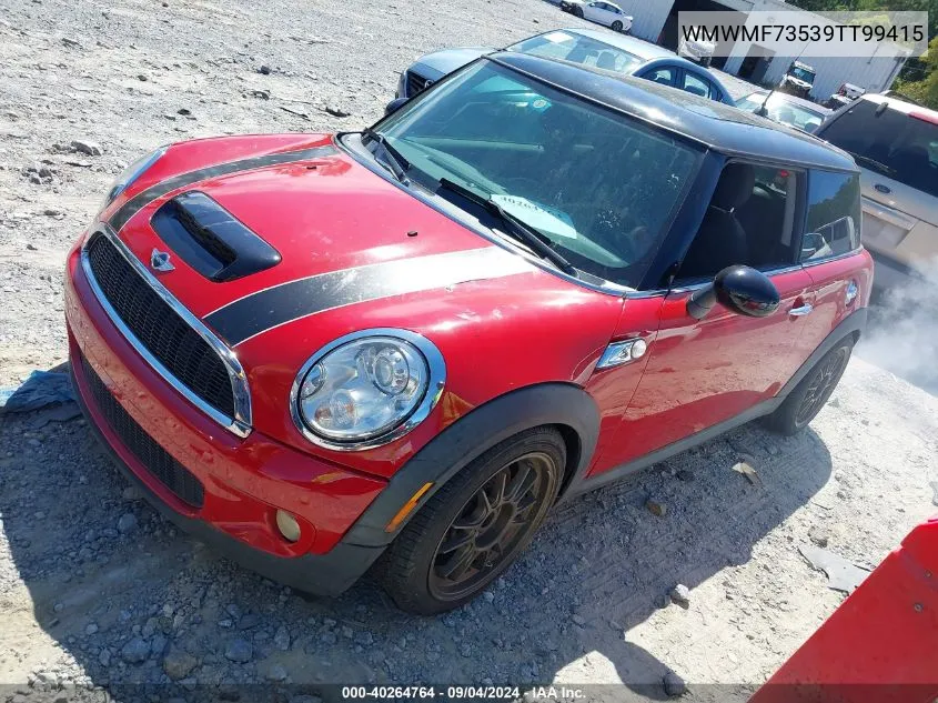 2009 Mini Cooper S VIN: WMWMF73539TT99415 Lot: 40264764