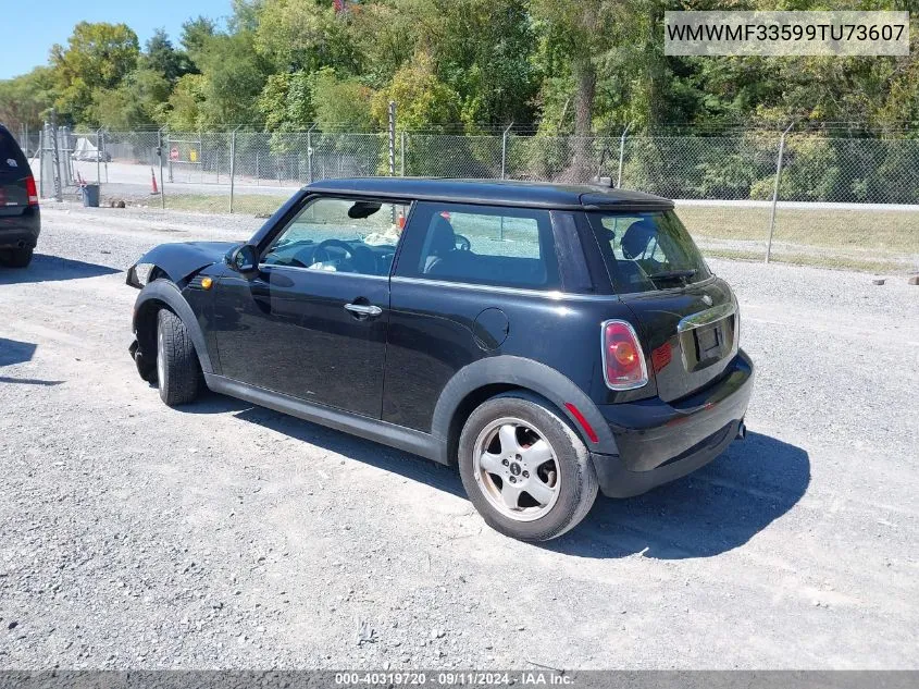 2009 Mini Cooper VIN: WMWMF33599TU73607 Lot: 40319720