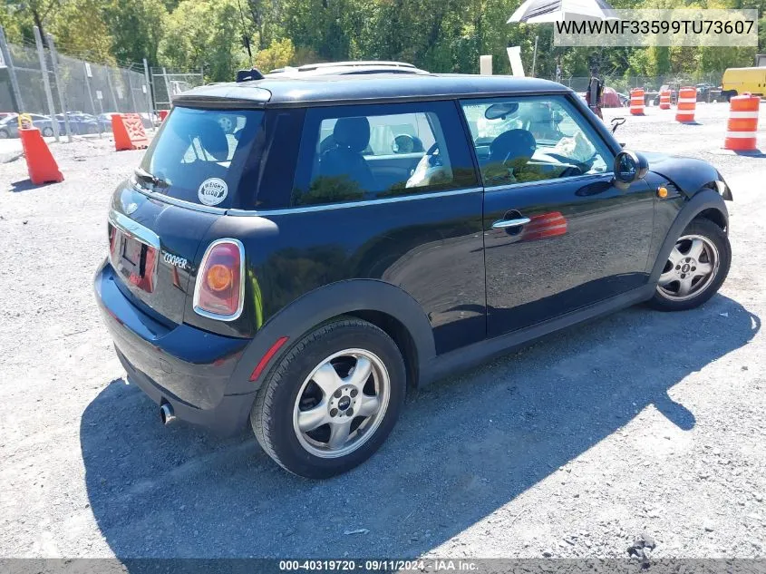 2009 Mini Cooper VIN: WMWMF33599TU73607 Lot: 40319720