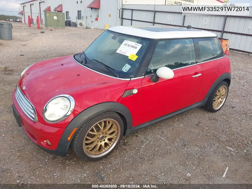 WMWMF33529TW72014 2009 Mini Cooper