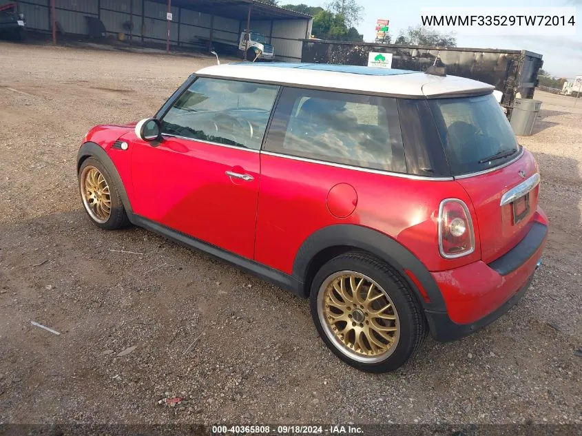 WMWMF33529TW72014 2009 Mini Cooper