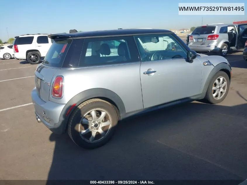 WMWMF73529TW81495 2009 Mini Cooper S