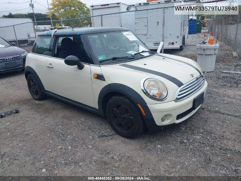 WMWMF33579TU75940 2009 Mini Cooper