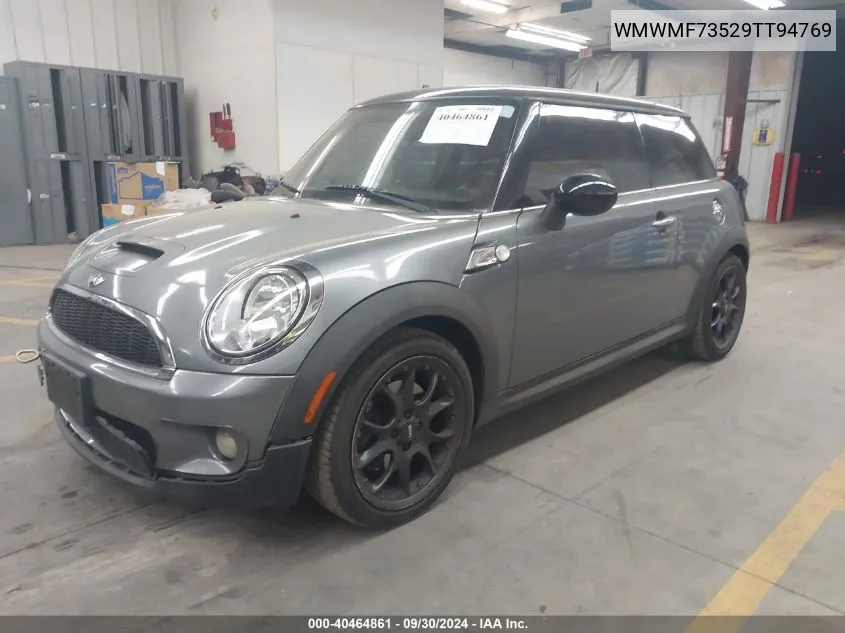 2009 Mini Cooper S VIN: WMWMF73529TT94769 Lot: 40464861