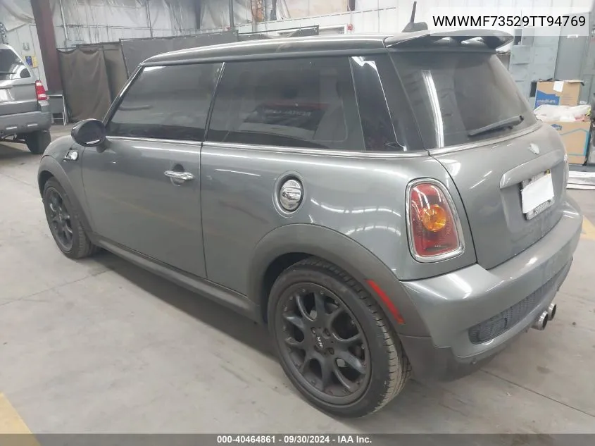 2009 Mini Cooper S VIN: WMWMF73529TT94769 Lot: 40464861