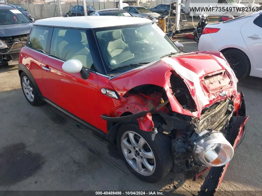 2009 Mini Cooper S S VIN: WMWMF73549TW82163 Lot: 40489498