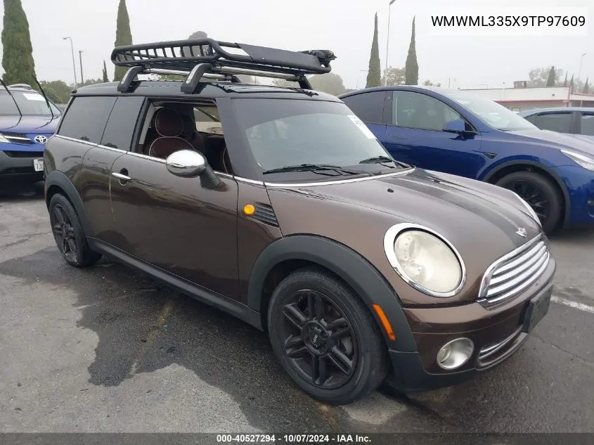 2009 Mini Cooper Clubman VIN: WMWML335X9TP97609 Lot: 40527294