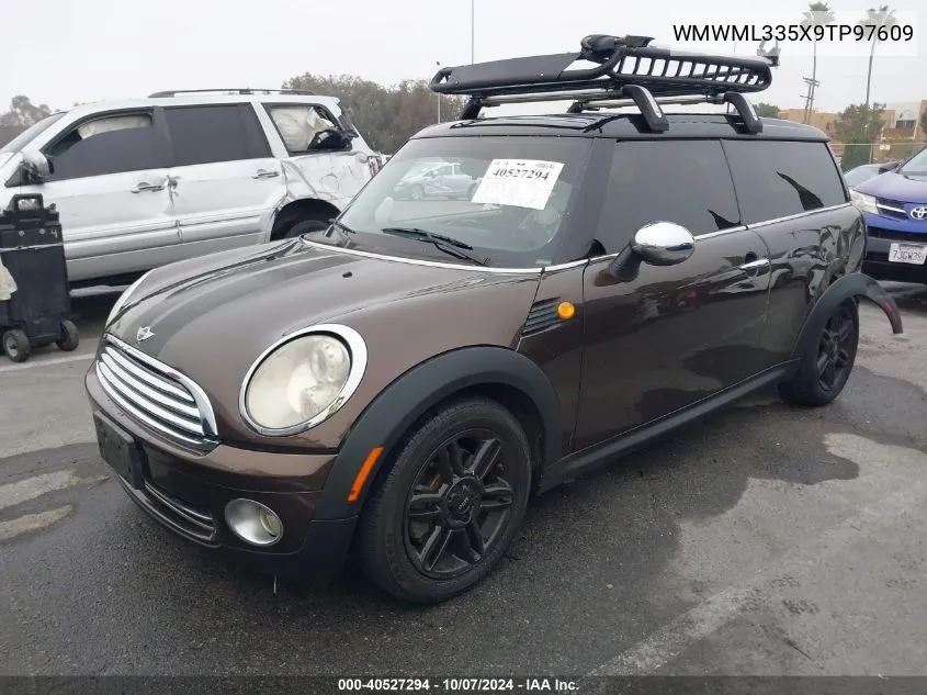 2009 Mini Cooper Clubman VIN: WMWML335X9TP97609 Lot: 40527294