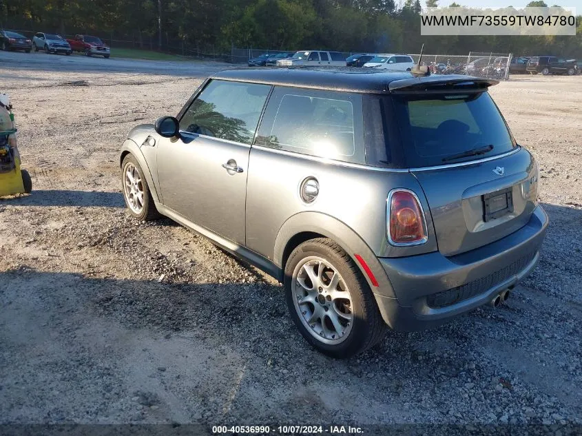 2009 Mini Cooper S VIN: WMWMF73559TW84780 Lot: 40536990