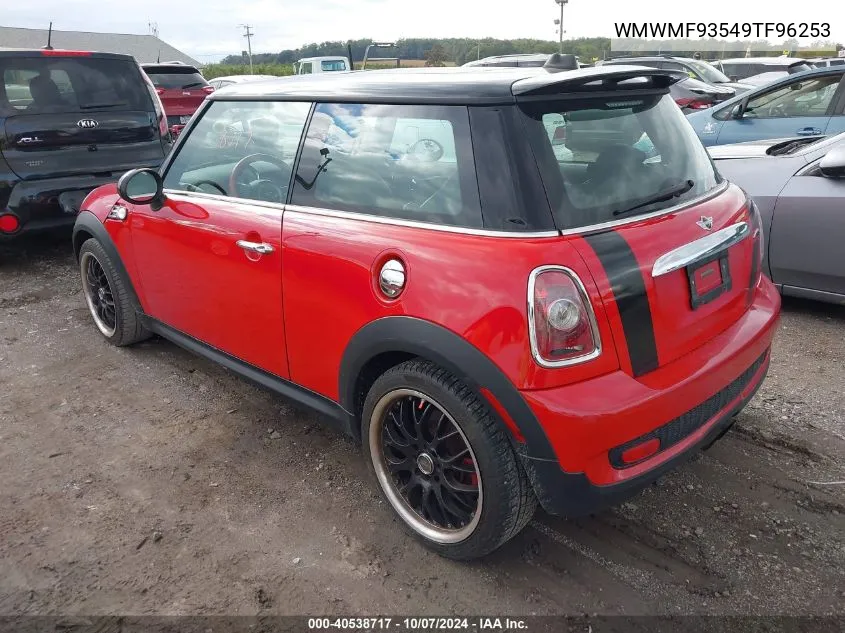 2009 Mini John Cooper Works VIN: WMWMF93549TF96253 Lot: 40538717