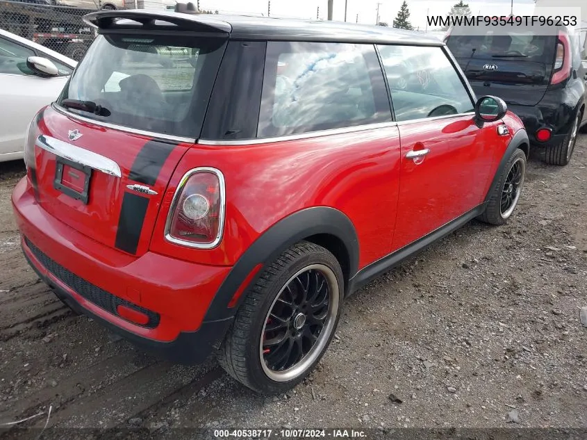 2009 Mini John Cooper Works VIN: WMWMF93549TF96253 Lot: 40538717