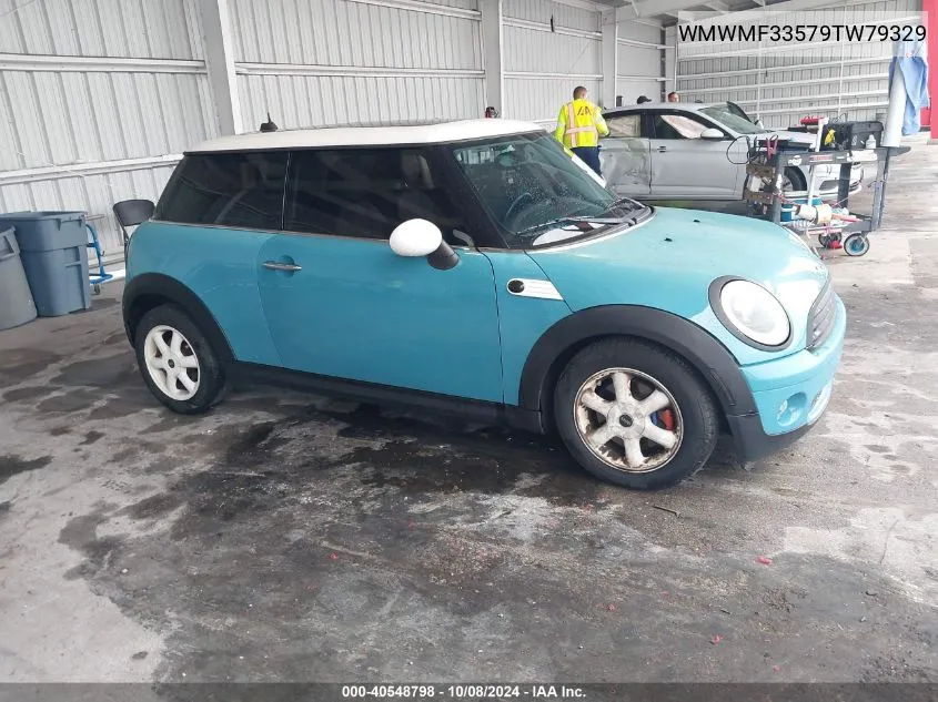 2009 Mini Cooper VIN: WMWMF33579TW79329 Lot: 40548798