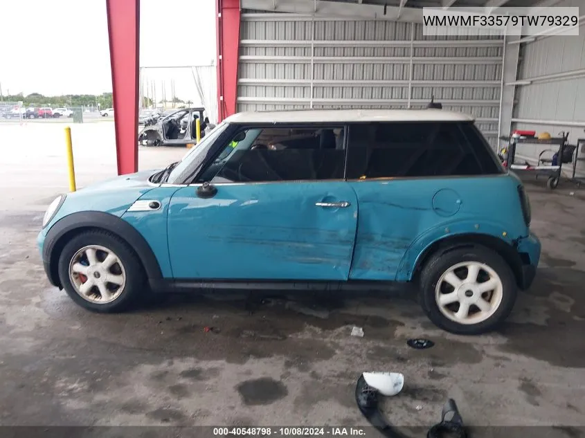 2009 Mini Cooper VIN: WMWMF33579TW79329 Lot: 40548798