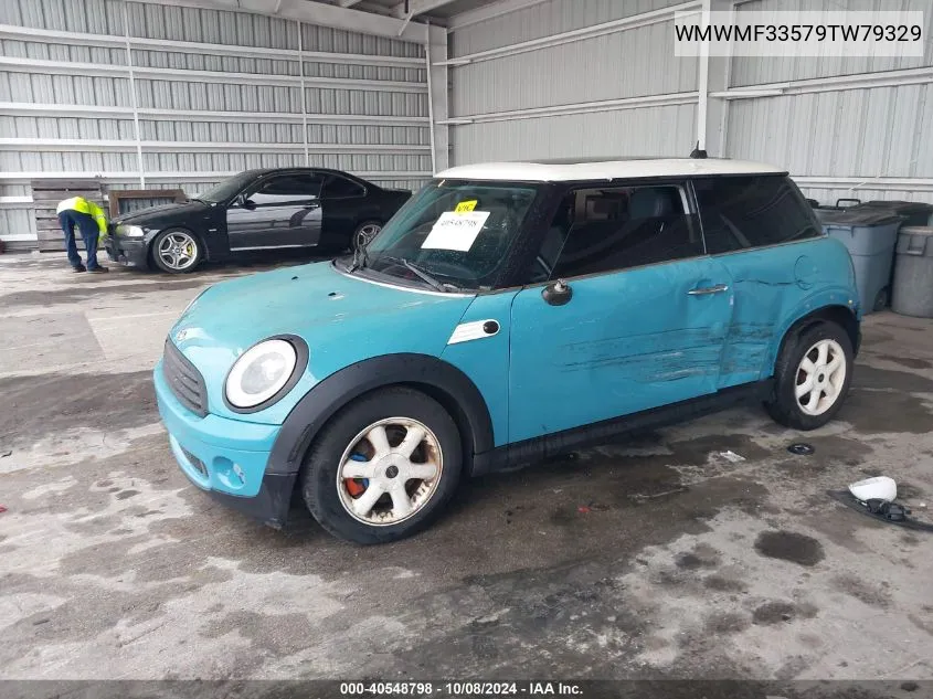 2009 Mini Cooper VIN: WMWMF33579TW79329 Lot: 40548798