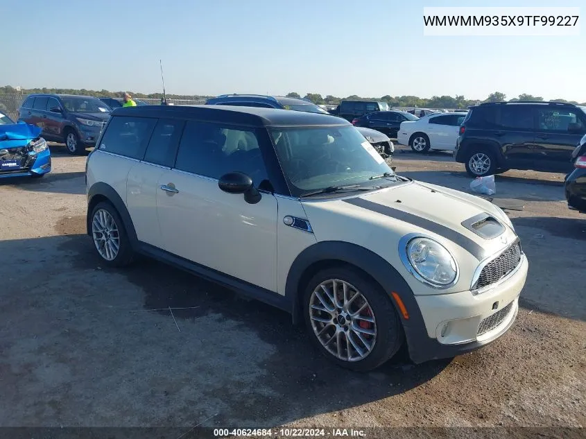 2009 Mini John Cooper Works Clubman VIN: WMWMM935X9TF99227 Lot: 40624684