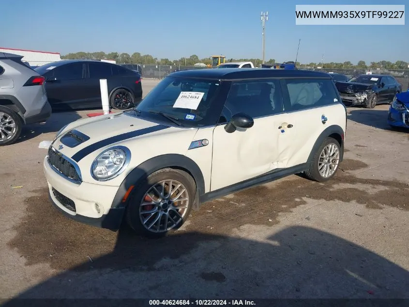 2009 Mini John Cooper Works Clubman VIN: WMWMM935X9TF99227 Lot: 40624684