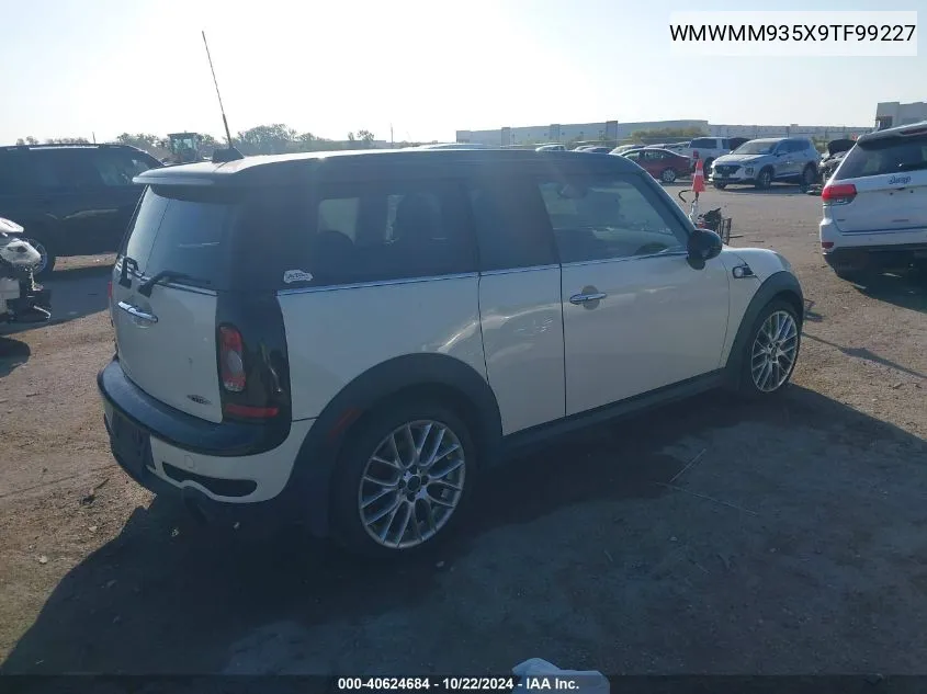 2009 Mini John Cooper Works Clubman VIN: WMWMM935X9TF99227 Lot: 40624684