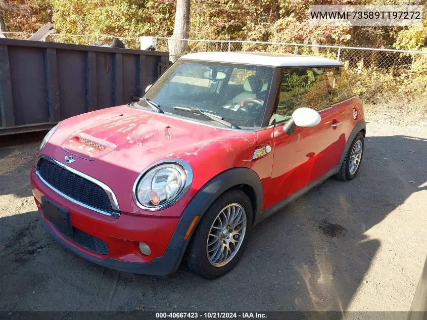 2009 Mini Cooper S VIN: WMWMF73589TT97272 Lot: 40667423