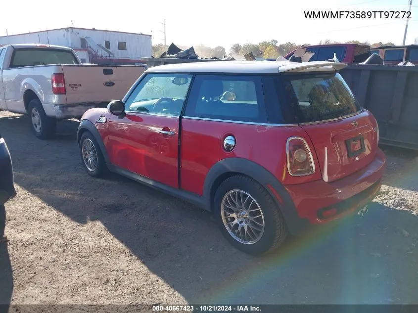 2009 Mini Cooper S VIN: WMWMF73589TT97272 Lot: 40667423