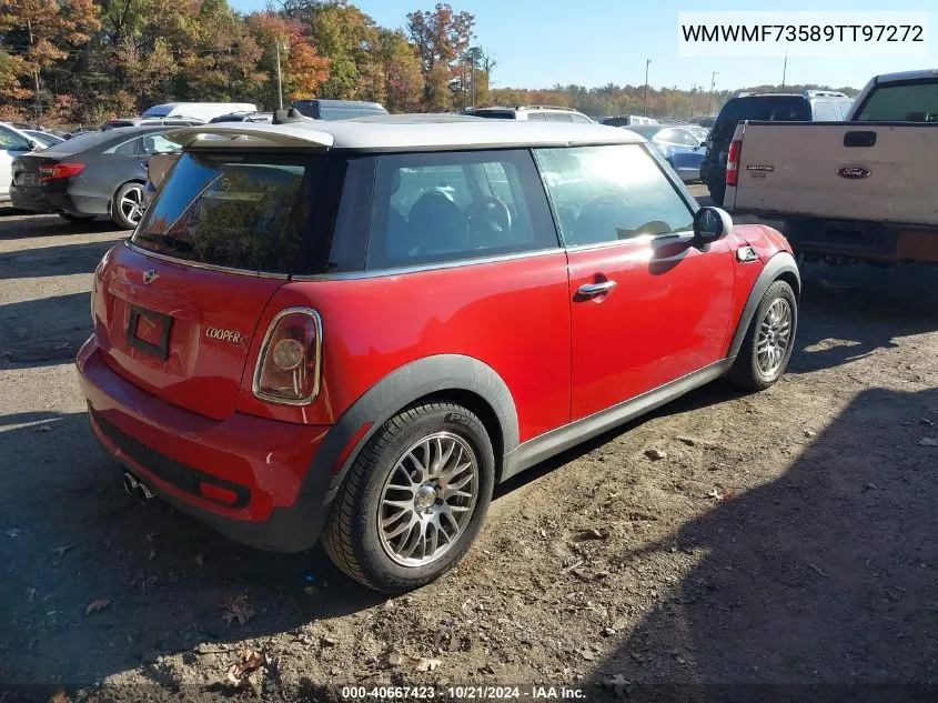 2009 Mini Cooper S VIN: WMWMF73589TT97272 Lot: 40667423