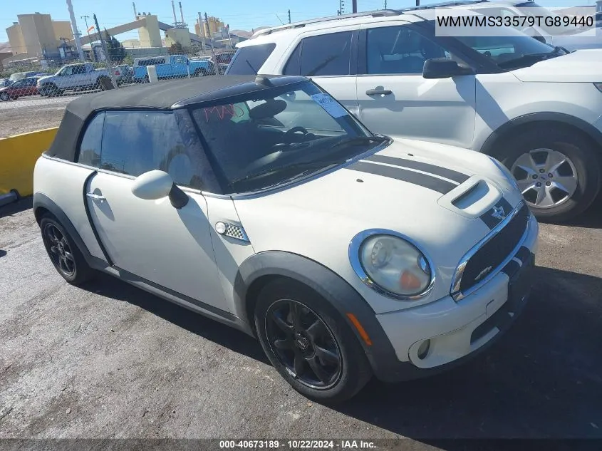 2009 Mini Cooper S VIN: WMWMS33579TG89440 Lot: 40673189