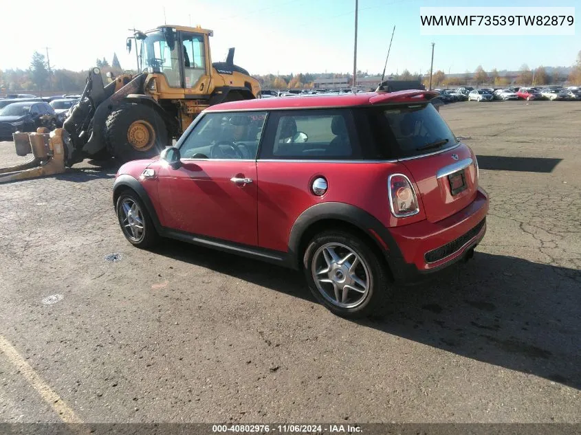 2009 Mini Cooper S VIN: WMWMF73539TW82879 Lot: 40802976