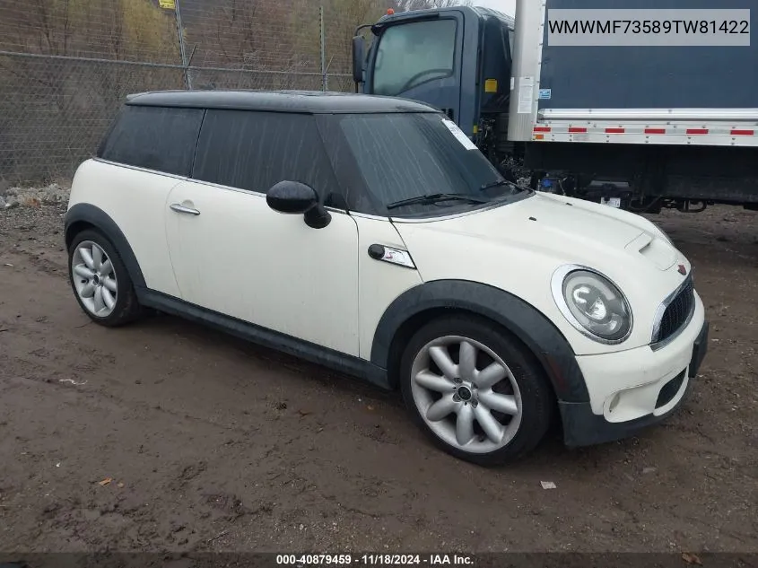 WMWMF73589TW81422 2009 Mini Cooper S