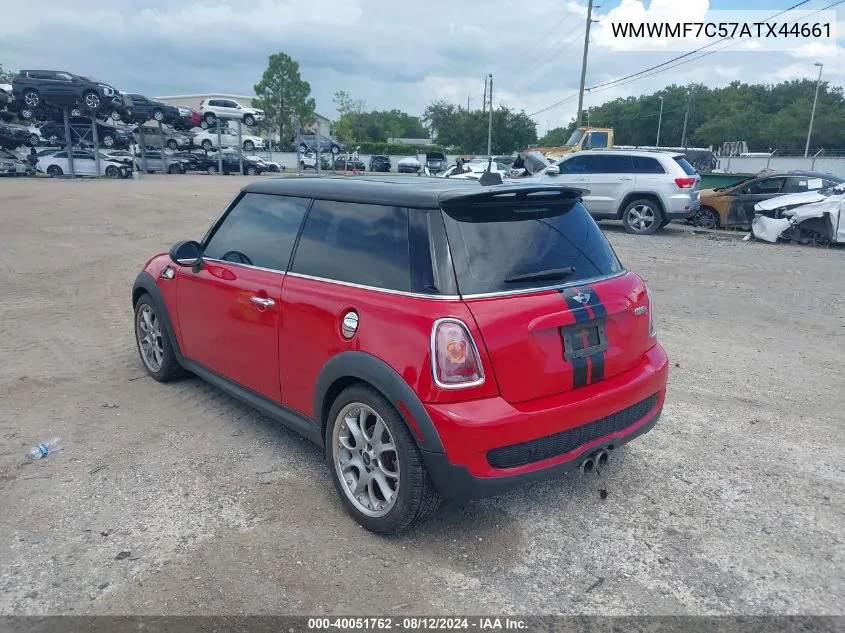 WMWMF7C57ATX44661 2010 Mini Cooper S