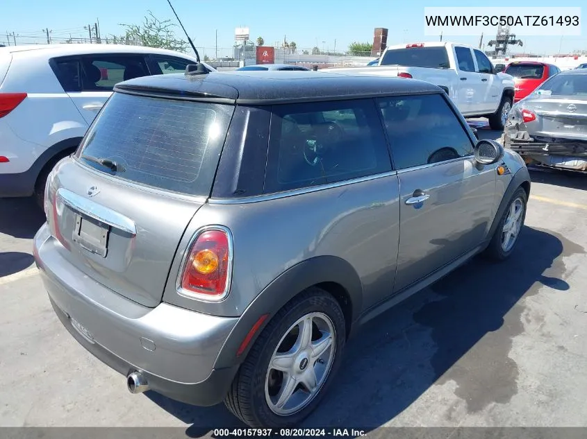 WMWMF3C50ATZ61493 2010 Mini Cooper