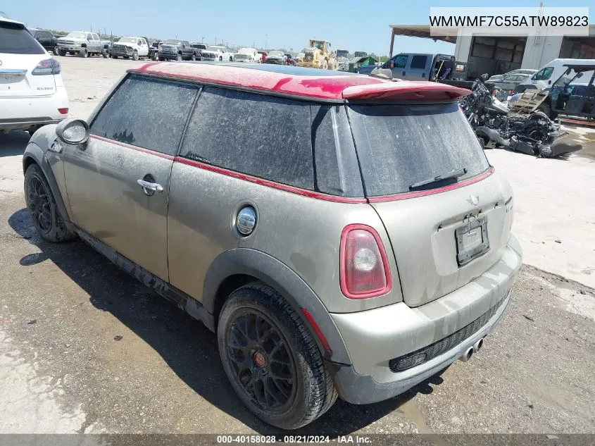 WMWMF7C55ATW89823 2010 Mini Cooper Hardtop S