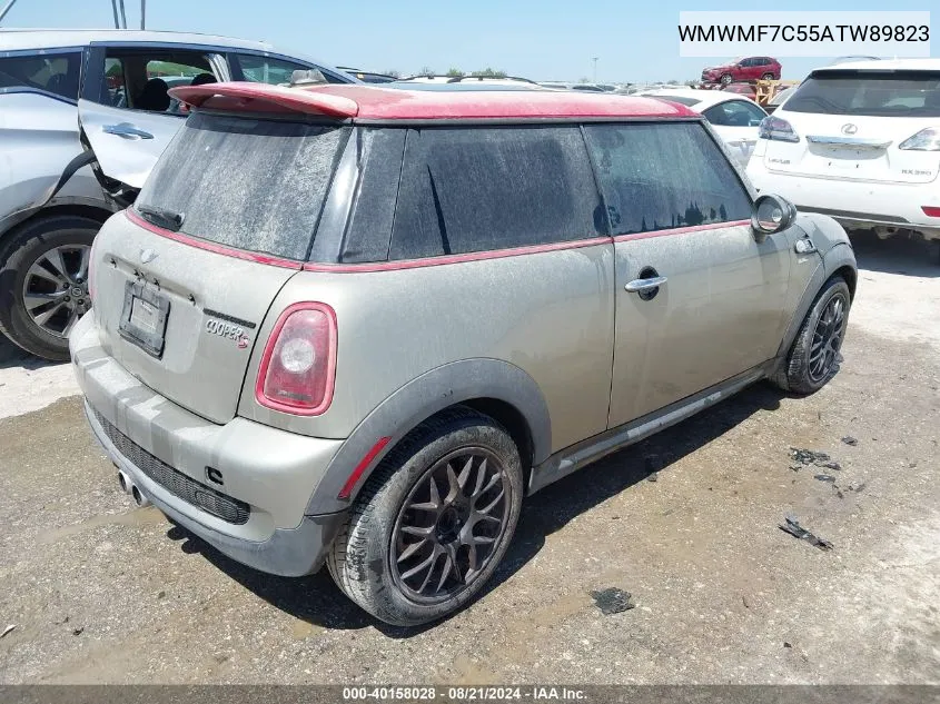 WMWMF7C55ATW89823 2010 Mini Cooper Hardtop S