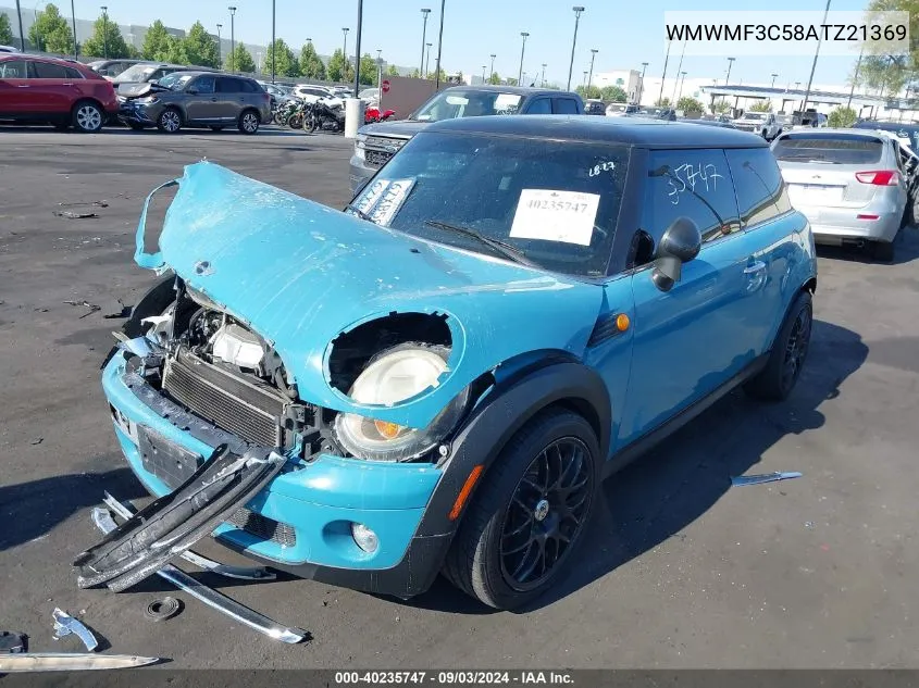 2010 Mini Cooper VIN: WMWMF3C58ATZ21369 Lot: 40235747