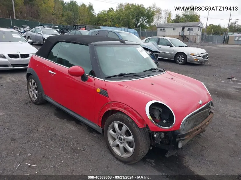 2010 Mini Cooper VIN: WMWMR3C59ATZ19413 Lot: 40369358