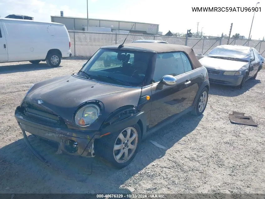 2010 Mini Cooper VIN: WMWMR3C59ATU96901 Lot: 40676329