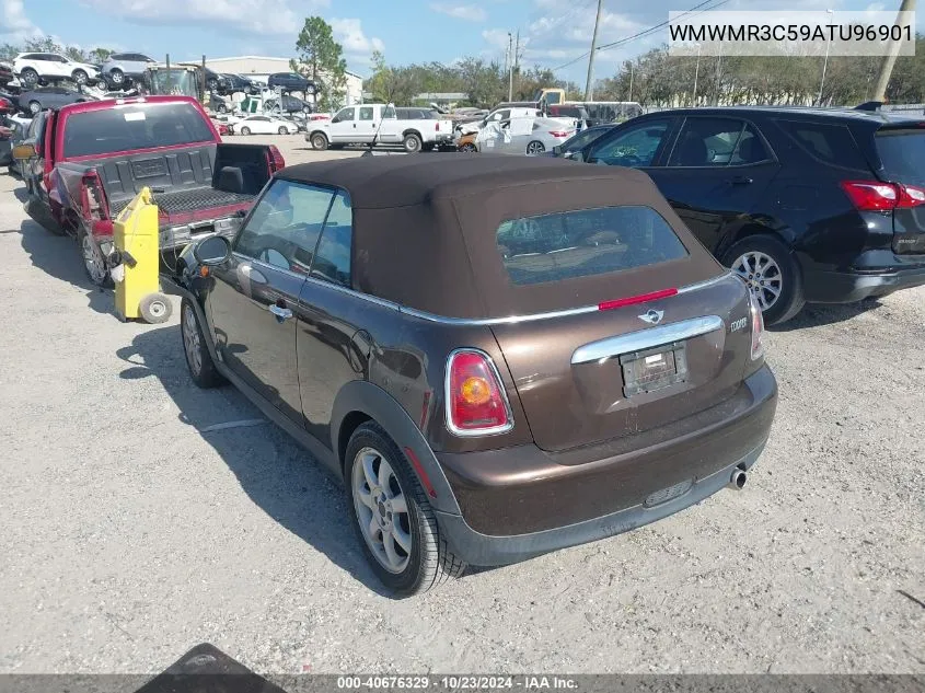 2010 Mini Cooper VIN: WMWMR3C59ATU96901 Lot: 40676329