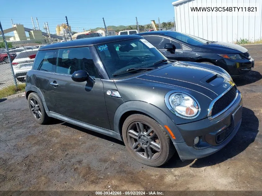 WMWSV3C54BTY11821 2011 Mini Cooper S