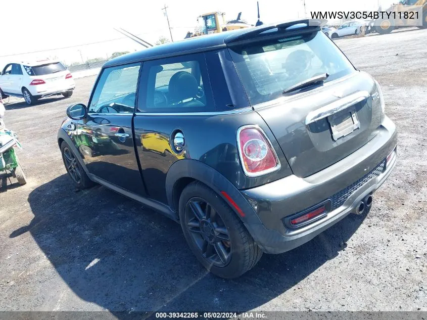 WMWSV3C54BTY11821 2011 Mini Cooper S