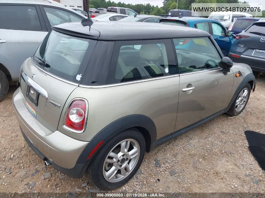 WMWSU3C54BT097076 2011 Mini Cooper