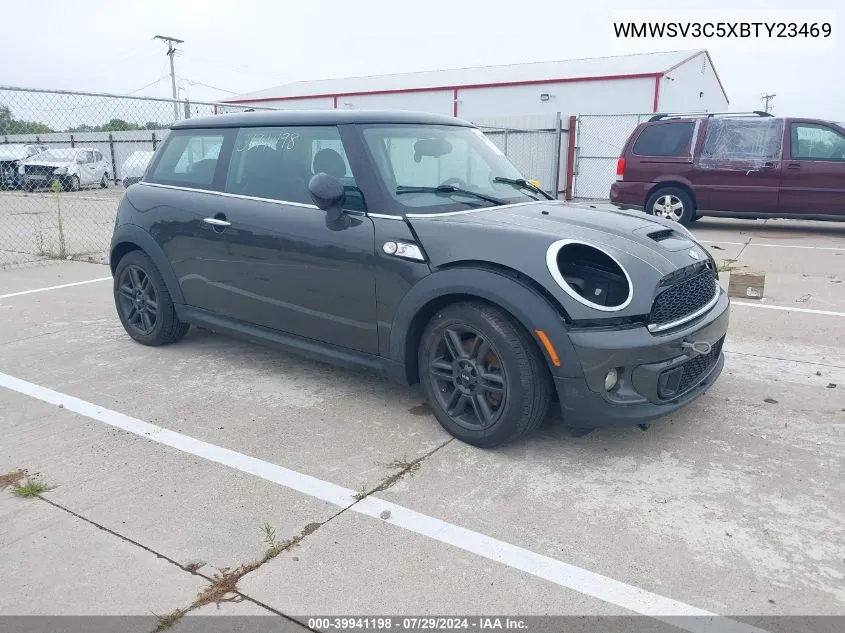 2011 Mini Cooper S VIN: WMWSV3C5XBTY23469 Lot: 39941198