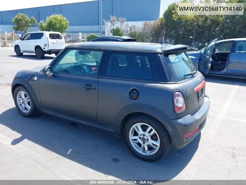 WMWSV3C56BTY14140 2011 Mini Cooper S