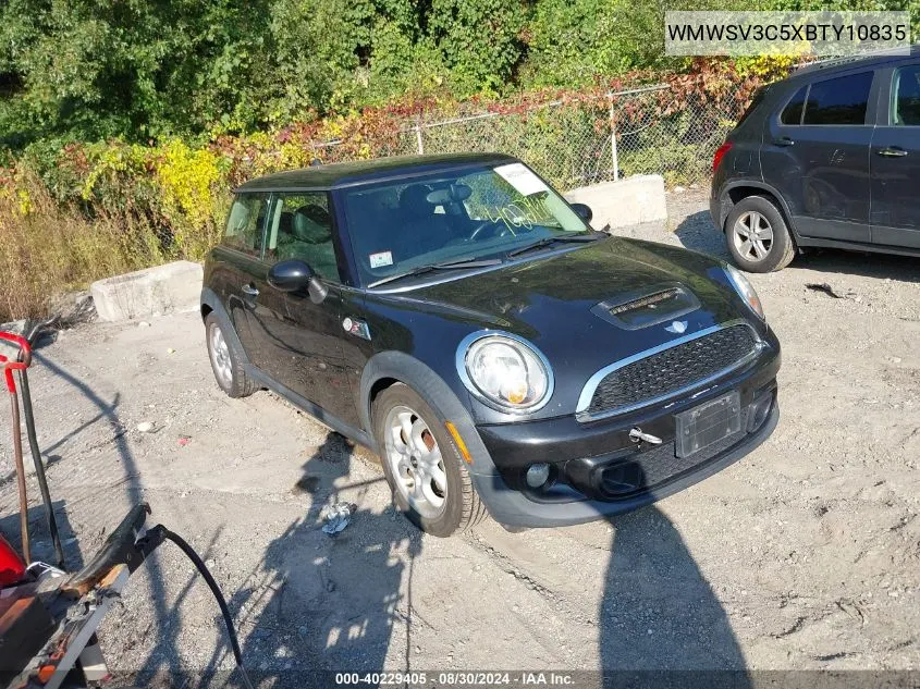 2011 Mini Cooper S VIN: WMWSV3C5XBTY10835 Lot: 40229405