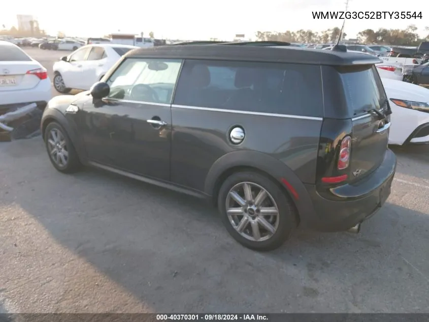 WMWZG3C52BTY35544 2011 Mini Cooper S Clubman