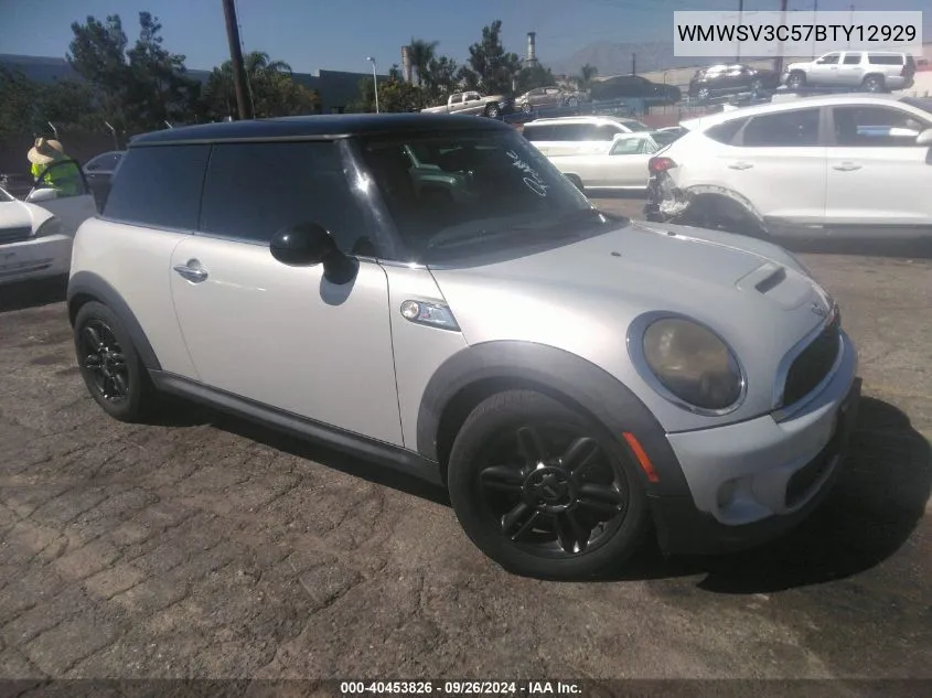 2011 Mini Cooper S VIN: WMWSV3C57BTY12929 Lot: 40453826