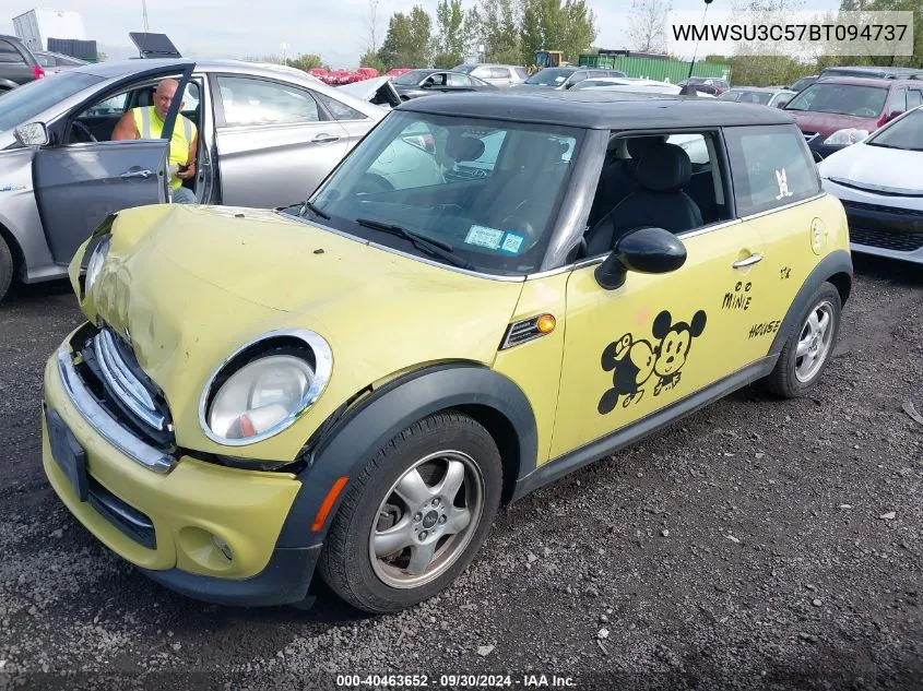 2011 Mini Cooper VIN: WMWSU3C57BT094737 Lot: 40463652