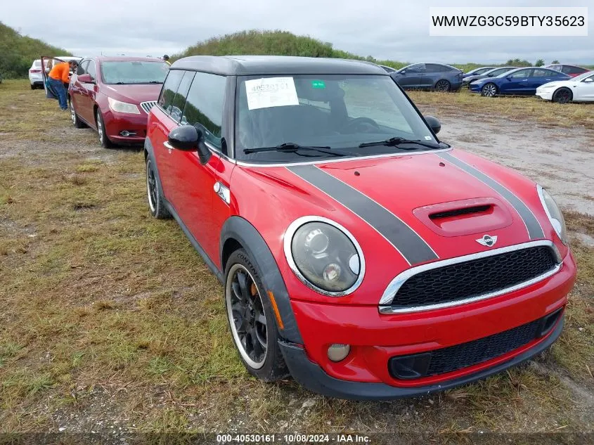 2011 Mini Cooper S Clubman VIN: WMWZG3C59BTY35623 Lot: 40530161