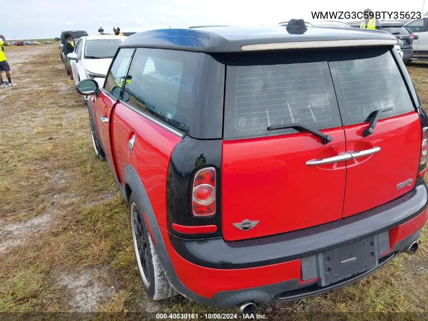 2011 Mini Cooper S Clubman VIN: WMWZG3C59BTY35623 Lot: 40530161