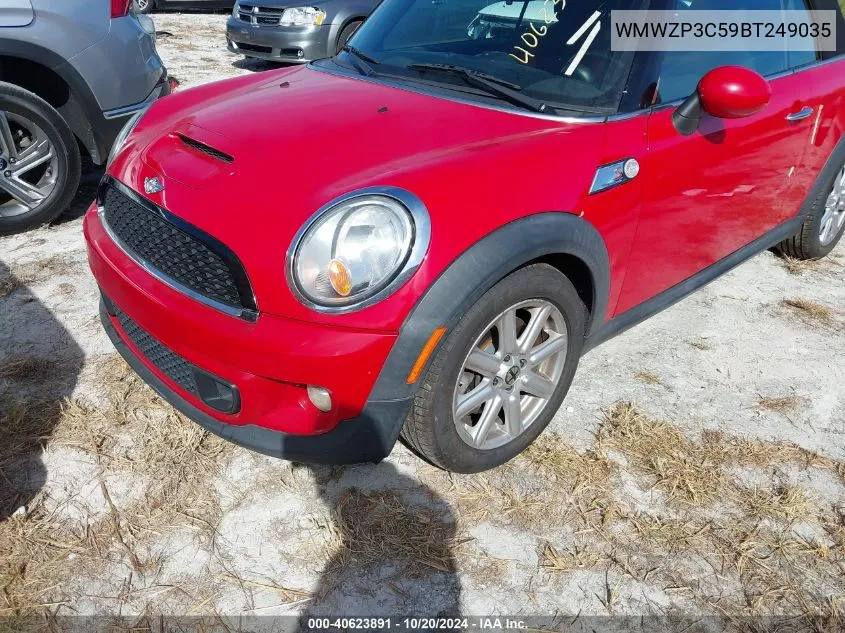 2011 Mini Cooper S VIN: WMWZP3C59BT249035 Lot: 40623891